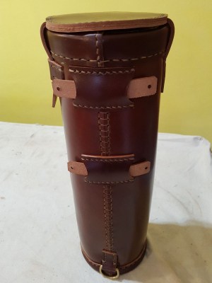 Handmade Emergency Light leather case